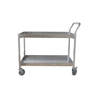 2-річний лабораторний візок з нержавіючої сталі Sysbel на колесах